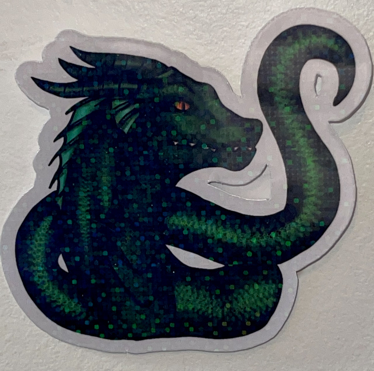 Jormandr and Tail 3-inch Vinyl Sticker